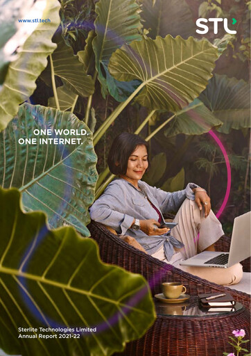 Vorschaubild Sterlite Technologies
 Jahresbericht 2021-2022