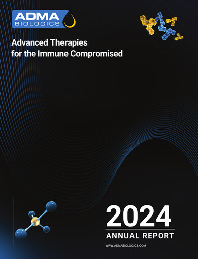 Thumbnail ADMA Biologics
 Annual Report 2024