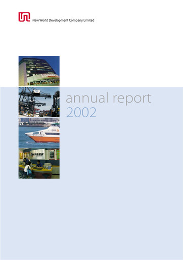 Thumbnail New World Development Company Annual Report 2002