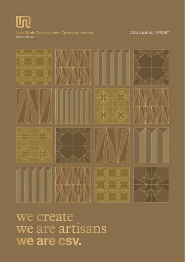 Thumbnail New World Development Company Annual Report 2024