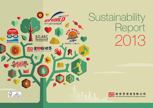 Thumbnail New World Development Company Sustainability Report 2013