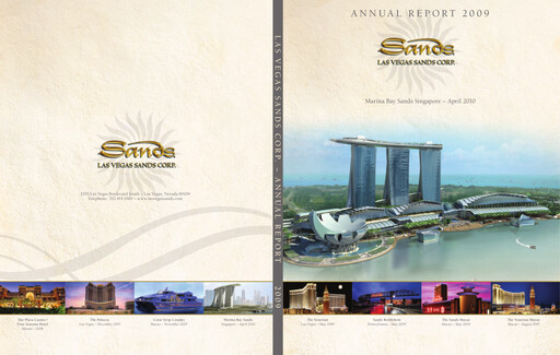 Thumbnail Las Vegas Sands Annual Report 2009