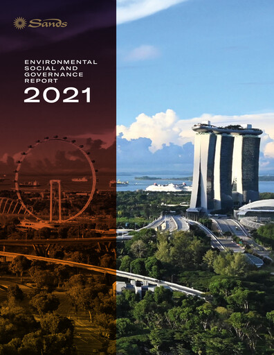 Thumbnail Las Vegas Sands ESG Report 2021