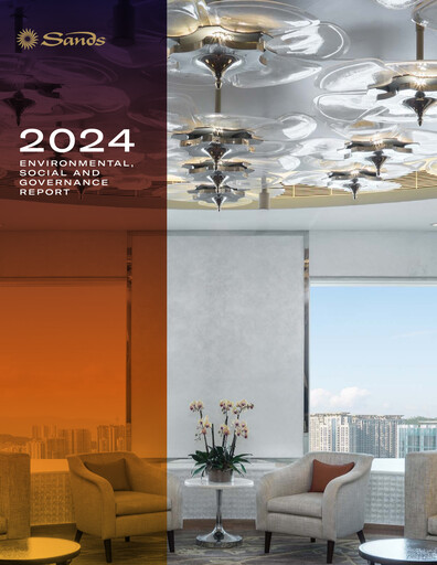 Thumbnail Las Vegas Sands ESG Report 2024