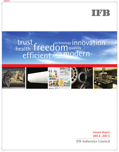 Thumbnail IFB Industries Annual Report 2012-2013