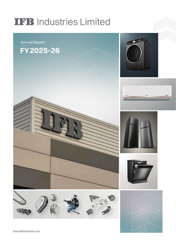 Thumbnail IFB Industries Annual Report 2025-2026