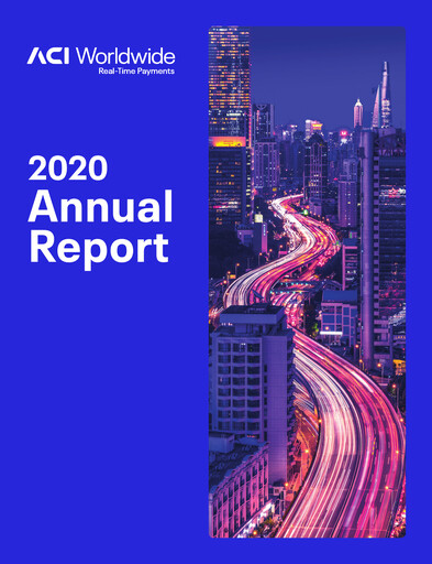 Thumbnail ACI Worldwide
 Annual Report 2020