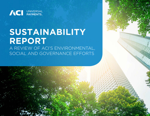 Thumbnail ACI Worldwide
 Sustainability Report 2019