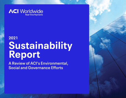 Thumbnail ACI Worldwide
 Sustainability Report 2020