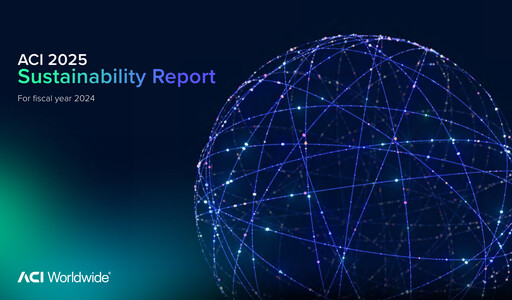 Thumbnail ACI Worldwide
 Sustainability Report 2024