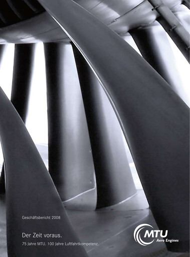 Thumbnail MTU Aero Engines
 Annual Report 2008