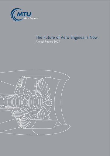 Thumbnail MTU Aero Engines
 Annual Report 2007