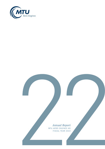 Thumbnail MTU Aero Engines
 Annual Report 2022