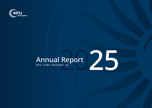 Thumbnail MTU Aero Engines
 Annual Report 2025