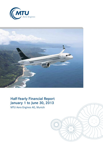 Thumbnail MTU Aero Engines
 Half-year Report 2013-h1