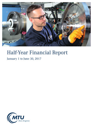 Thumbnail MTU Aero Engines
 Half-year Report 2017-h1