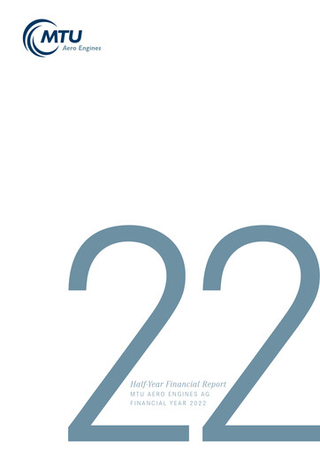 Miniature MTU Aero Engines
 Rapport semestriel 2022-h1