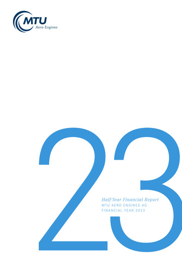 Miniature MTU Aero Engines
 Rapport semestriel 2023-h1