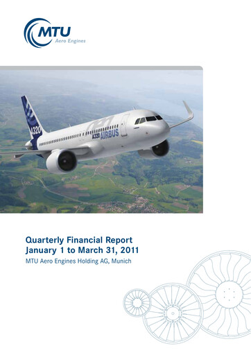 Thumbnail MTU Aero Engines
 Quarterly Report 2011-q1