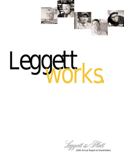 Vorschaubild Leggett & Platt

 Jahresbericht 2000