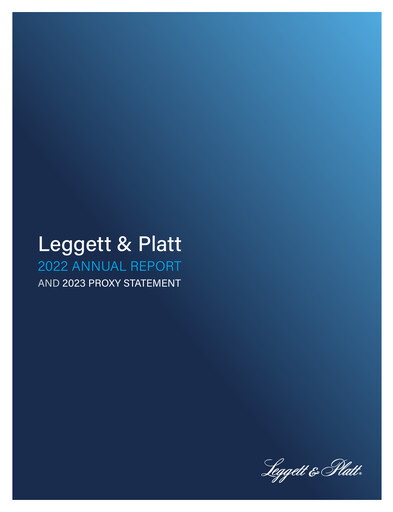 Vorschaubild Leggett & Platt

 Jahresbericht 2022
