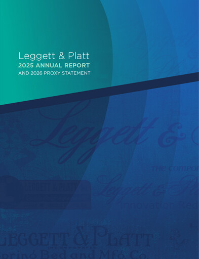 Vorschaubild Leggett & Platt

 Jahresbericht 2025