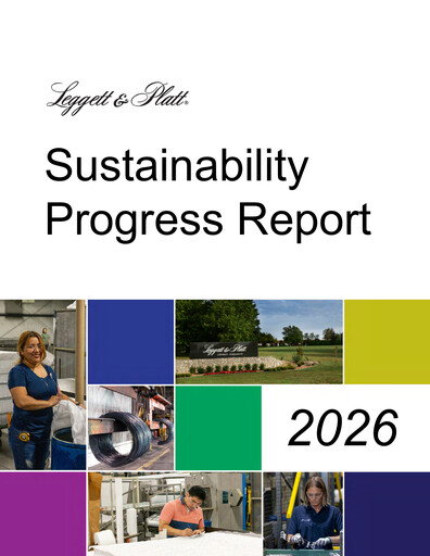 Vorschaubild Leggett & Platt

 Nachhaltigkeitsbericht 2025