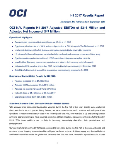Vorschaubild OCI Halbjahresbericht 2017-h1