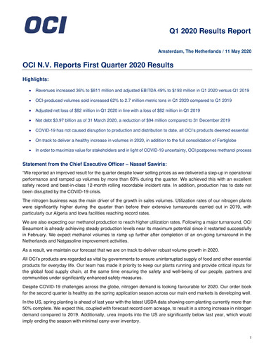 Thumbnail OCI Quarterly Report 2020-q1