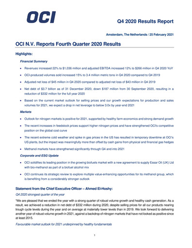 Thumbnail OCI Quarterly Report 2020-q4