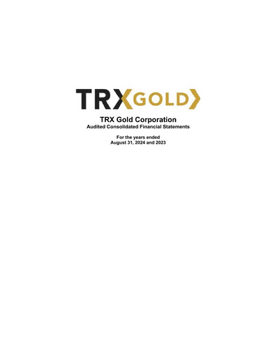 Thumbnail Tanzanian Gold Corporation Financial Statement 2024