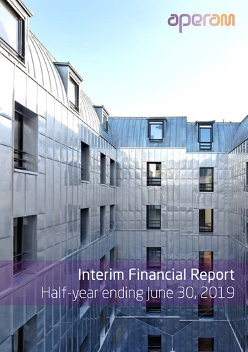 Thumbnail Aperam Half-year Report 2019