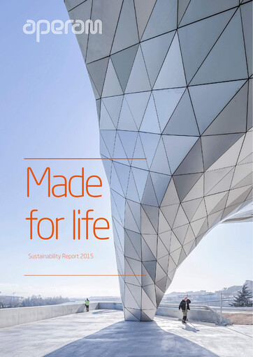 Thumbnail Aperam Sustainability Report 2015