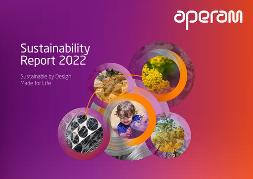 Thumbnail Aperam Sustainability Report 2022
