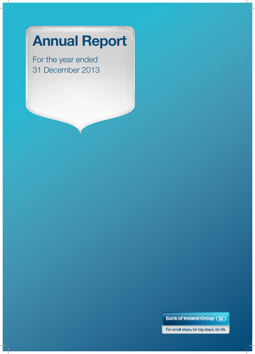 Vorschaubild Bank of Ireland Group Jahresbericht 2013
