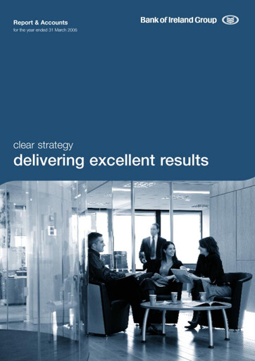 Vorschaubild Bank of Ireland Group Jahresbericht fy2006