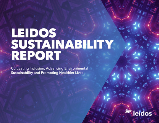 Thumbnail Leidos Sustainability Report 2023