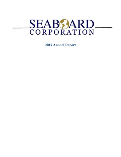 Thumbnail Seaboard Corporation Annual Report 2017