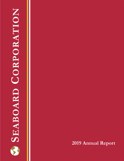 Thumbnail Seaboard Corporation Annual Report 2019