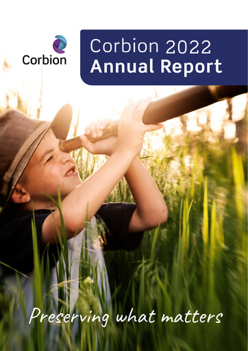 Thumbnail Corbion Annual Report 2022