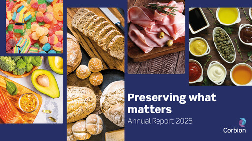 Thumbnail Corbion Annual Report 2025