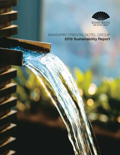 Thumbnail Mandarin Oriental Sustainability Report 2010
