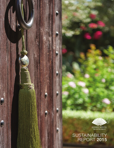 Thumbnail Mandarin Oriental Sustainability Report 2015