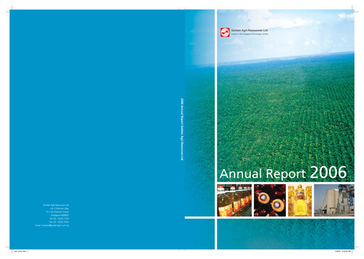 Thumbnail Golden Agri-Resources Annual Report 2006