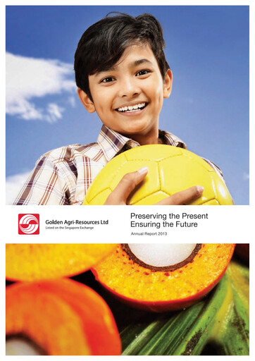 Thumbnail Golden Agri-Resources Annual Report 2013