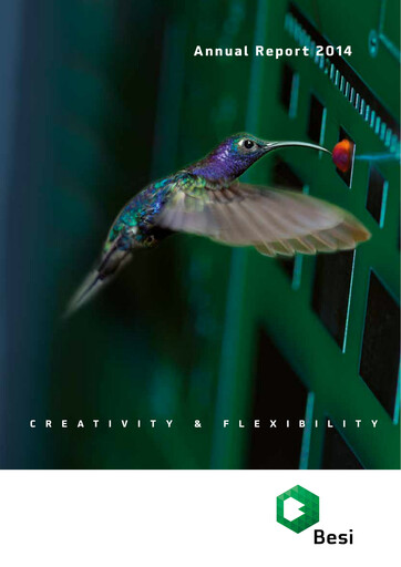 Miniature BE Semiconductor
 Rapport annuel 2014