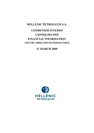 Miniature HELLENiQ ENERGY Rapport trimestriel 2009-q1