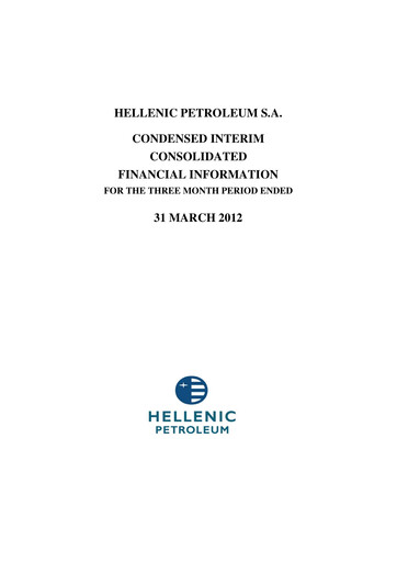 Miniature HELLENiQ ENERGY Rapport trimestriel 2012-q1