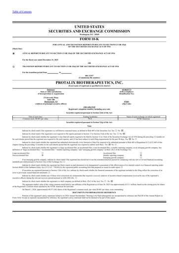 Thumbnail Protalix BioTherapeutics
 Annual Report 2025