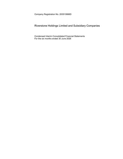 Thumbnail Riverstone Holdings Half-year Report 2026-h1